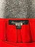 Line & Dot 100% Polyester Red Long Sleeve Blouse Size M - photo 7