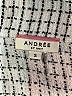 Andree by UNIT Checkered-gingham Silver Jacket Size S - photo 6