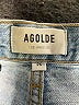AGOLDE 100% Cotton Hearts Blue Jeans Size 25 waist - photo 7