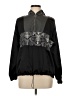 Zara Basic Black Zip Up Hoodie Size M - photo 1