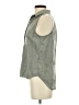 Bella Dahl Gray Green Sleeveless Button-Down Shirt Size XS - photo 5