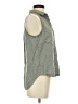 Bella Dahl Gray Green Sleeveless Button-Down Shirt Size XS - photo 4