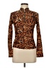 Assorted Brands Animal Print Brown Pullover Sweater Size M - photo 1