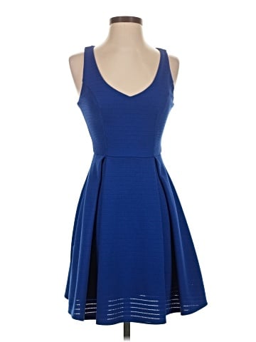 Aqua Cocktail Dress (view 1)