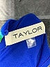 Taylor 100% Polyester Blue Cocktail Dress Size 2 - photo 7