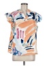 Unbranded Orange Short Sleeve Blouse Size M (estimated) - photo 1