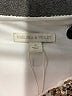 Chelsea & Violet 100% Polyester Metallic Silver Formal Skirt Size 6 - photo 4