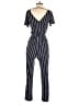 Express Stripes Blue Jumpsuit Size XS - photo 2