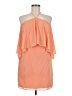 Ali & Jay 100% Polyester Solid Orange Cocktail Dress Size M - photo 1