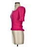 Adam Lippes Pink Short Sleeve Top Size XS - photo 5