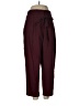 ASOS Burgundy Casual Pants Size 8 - photo 1