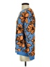 BaeVely 100% Acrylic Floral Blue Pullover Sweater Size XS - photo 5