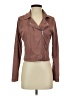 Charlotte Russe 100% Polyester Brown Jacket Size S - photo 1