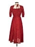 Assorted Brands Hearts Red Casual Dress Size XS (estimated) - photo 2