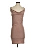 Assorted Brands Solid Brown Cocktail Dress Size S - photo 1