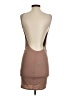 Assorted Brands Solid Brown Cocktail Dress Size S - photo 2