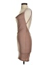 Assorted Brands Solid Brown Cocktail Dress Size S - photo 5