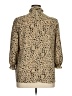 Unbranded Animal Print Tan 3/4 Sleeve Blouse Size XL (estimated) - photo 2