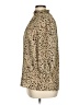 Unbranded Animal Print Tan 3/4 Sleeve Blouse Size XL (estimated) - photo 5