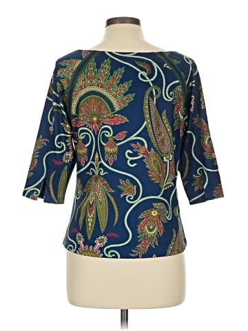 Gretchen Scott Designs 3/4 Sleeve Blouse (view 2)