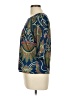 Gretchen Scott Designs Paisley Blue 3/4 Sleeve Blouse Size L - photo 5