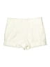 Diane von Furstenberg Solid Ivory Shorts Size 10 - photo 1