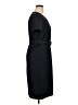 Brass Solid Black Casual Dress Size XL - photo 4