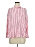 Torrid Stripes Pink Long Sleeve Polo Size Med Plus (00) - photo 1