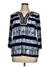 Ruby Rd. Blue 3/4 Sleeve Blouse Size XL (petite) - photo 1