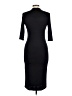 Popular Basics Hearts Black Casual Dress Size L - photo 2