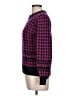 Jason Maxwell 100% Acrylic Houndstooth Purple Pullover Sweater Size L - photo 5