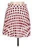 Zara Argyle Red Casual Skirt Size L - photo 1