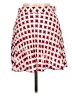 Zara Argyle Red Casual Skirt Size L - photo 2