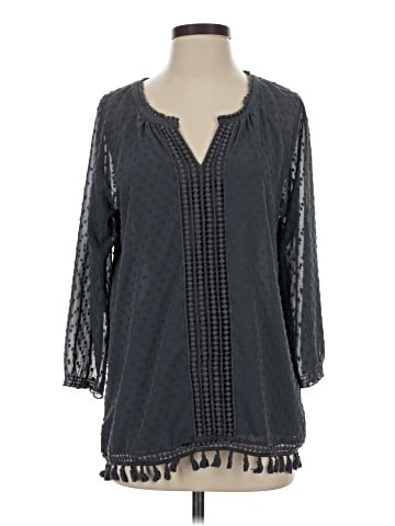 Nic + Zoe 3/4 Sleeve Blouse (view 1)