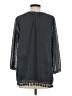 Nic + Zoe 100% Polyester Gray 3/4 Sleeve Blouse Size S - photo 2