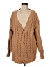 Mud Pie 100% Polyester Tan Cardigan Size M - photo 1