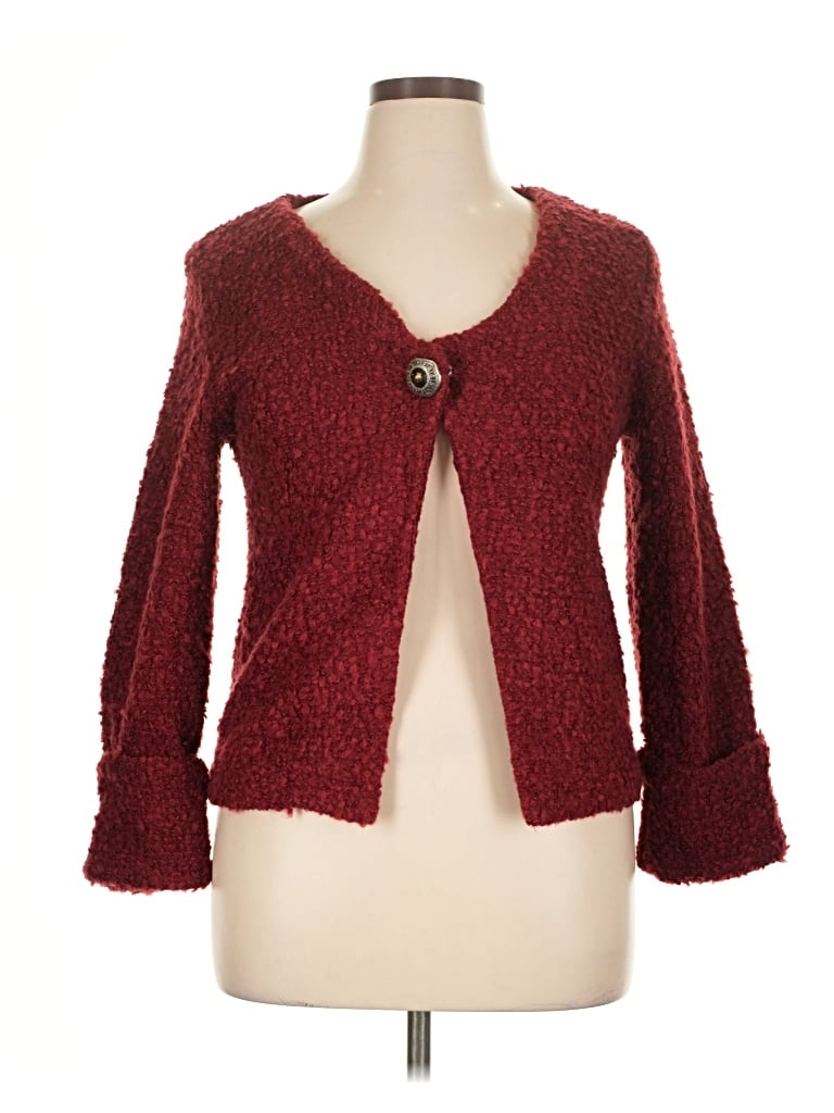 Pre-owned Avalin Jacket In Burgundy