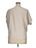 Sioni Ivory Short Sleeve Blouse Size XL - photo 2