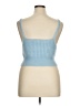 ELOQUII 100% Polyester Blue Sleeveless Top Size 14 - 16 Plus - photo 2