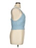 ELOQUII 100% Polyester Blue Sleeveless Top Size 14 - 16 Plus - photo 4