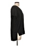 Soprano 100% Polyester Black Short Sleeve Top Size L - photo 4