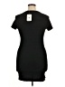 Elodie 100% Polyester Solid Black Casual Dress Size XL - photo 2