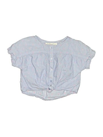 Zara Kids Short Sleeve Blouse (view 1)