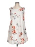 Unbranded Floral White Casual Dress Size L - photo 1