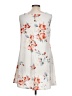 Unbranded Floral White Casual Dress Size L - photo 2