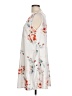 Unbranded Floral White Casual Dress Size L - photo 5