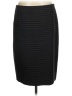 Le Suit 100% Polyester Chevron-herringbone Black Formal Skirt Size 6 - photo 1