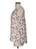B Collection by Bobeau 100% Polyester Floral Ivory Sleeveless Blouse Size XS - photo 5