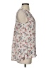 B Collection by Bobeau 100% Polyester Floral Ivory Sleeveless Blouse Size XS - photo 4