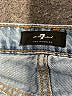 7 For All Mankind Blue Denim Shorts Size 26 waist - photo 3